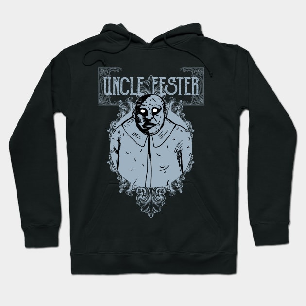 UNCLE FESTER Hoodie by DOOMCVLT666